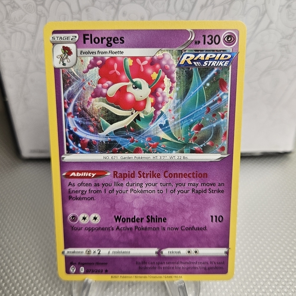 Florges 073/203 Pokemon TCG Holo Rare
